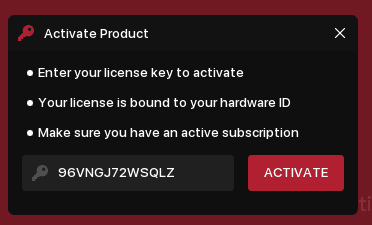 Activate Product phase